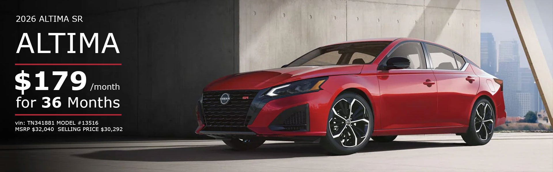 2026 Altima SR